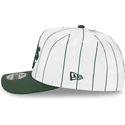 mutsid-kumer-valge-snapback-9fifty-a-frame-satin-pinstripe-oakland-athletics-mlb-new-era