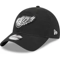 mutsid-kumer-must-reguleeritav-9twenty-stamp-detroit-red-wings-nhl-new-era
