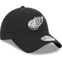 mutsid-kumer-must-reguleeritav-9twenty-stamp-detroit-red-wings-nhl-new-era