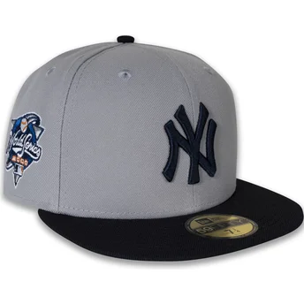 Cap lame gray ajustada 59FIFTY World Series 2000 Side Patch New York Yankees MLB New Era