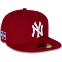 mutsid-lame-punane-liibuv-59fifty-side-dominican-republic-new-york-yankees-mlb-new-era