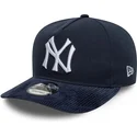 new-era-curved-brim-19twenty-coops-cord-new-york-yankees-mlb-navy-blue-snapback-cap