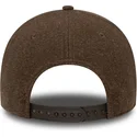 mutsid-kumer-pruun-snapback-9forty-melton-wool-detroit-tigers-mlb-new-era