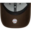 mutsid-kumer-pruun-snapback-9forty-melton-wool-detroit-tigers-mlb-new-era