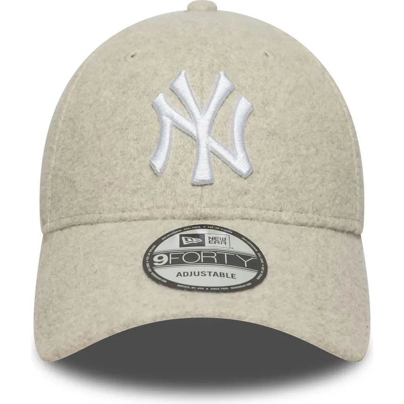 mutsid-kumer-beez-snapback-9forty-melton-wool-new-york-yankees-mlb-new-era