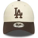 mutsid-kumer-pruun-reguleeritav-9forty-side-patch-los-angeles-dodgers-mlb-new-era