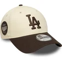 mutsid-kumer-pruun-reguleeritav-9forty-side-patch-los-angeles-dodgers-mlb-new-era