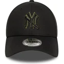 mutsid-kumer-must-reguleeritav-9forty-outline-new-york-yankees-mlb-new-era
