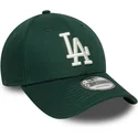 mutsid-kumer-roheline-reguleeritav-9forty-visor-script-los-angeles-dodgers-mlb-new-era