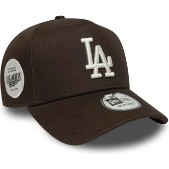 Cap kumer brown snapback 9FORTY E Frame Side Patch Los Angeles Dodgers MLB New Era