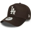 cap-kumer-brown-snapback-9forty-e-frame-side-patch-los-angeles-dodgers-mlb-new-era