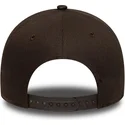 cap-kumer-brown-snapback-9forty-e-frame-side-patch-los-angeles-dodgers-mlb-new-era