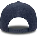 new-era-curved-brim-navy-blue-logo-9forty-e-frame-melton-los-angeles-dodgers-mlb-navy-blue-snapback-cap