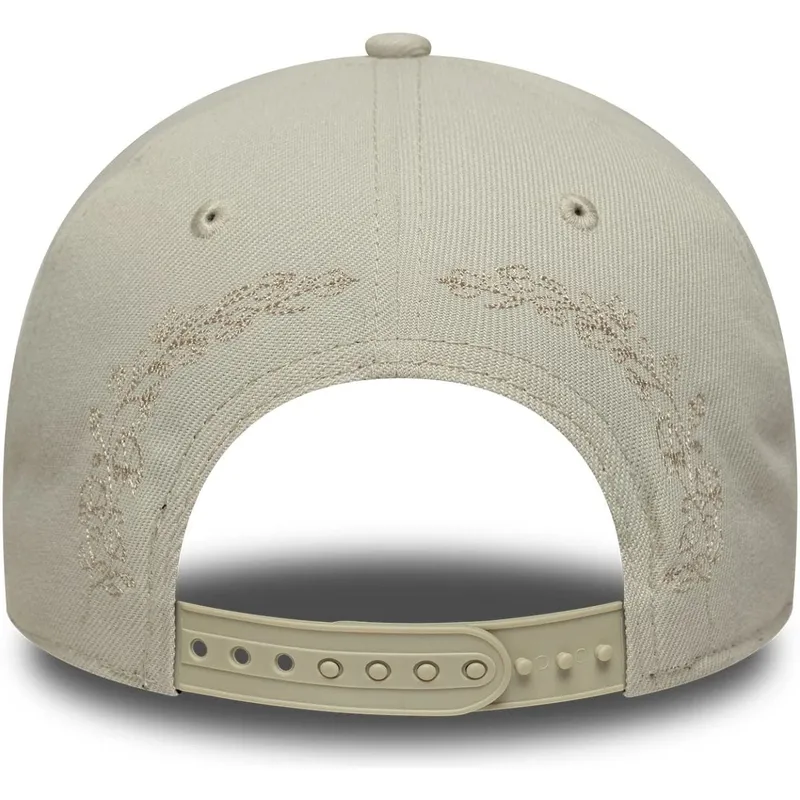 cap-kumer-beige-snapback-9forty-e-frame-tonal-icon-los-angeles-dodgers-mlb-new-era