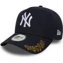 mutsid-kumer-meresinine-snapback-9forty-e-frame-tonal-icon-new-york-yankees-mlb-new-era