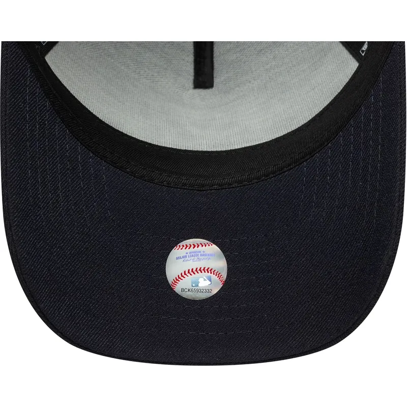 mutsid-kumer-meresinine-snapback-9forty-e-frame-tonal-icon-new-york-yankees-mlb-new-era
