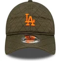 mutsid-kumer-roheline-reguleeritav-9twenty-quilted-los-angeles-dodgers-mlb-new-era