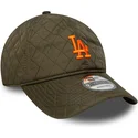 mutsid-kumer-roheline-reguleeritav-9twenty-quilted-los-angeles-dodgers-mlb-new-era