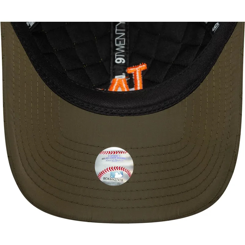 mutsid-kumer-roheline-reguleeritav-9twenty-quilted-los-angeles-dodgers-mlb-new-era