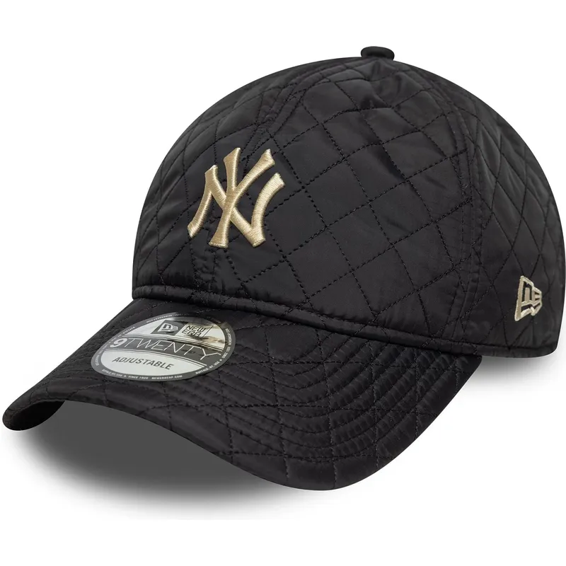 mutsid-kumer-must-reguleeritav-9twenty-quilted-new-york-yankees-mlb-new-era