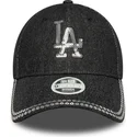 mutsid-kumer-must-reguleeritav-9forty-sequin-denim-los-angeles-dodgers-mlb-new-era