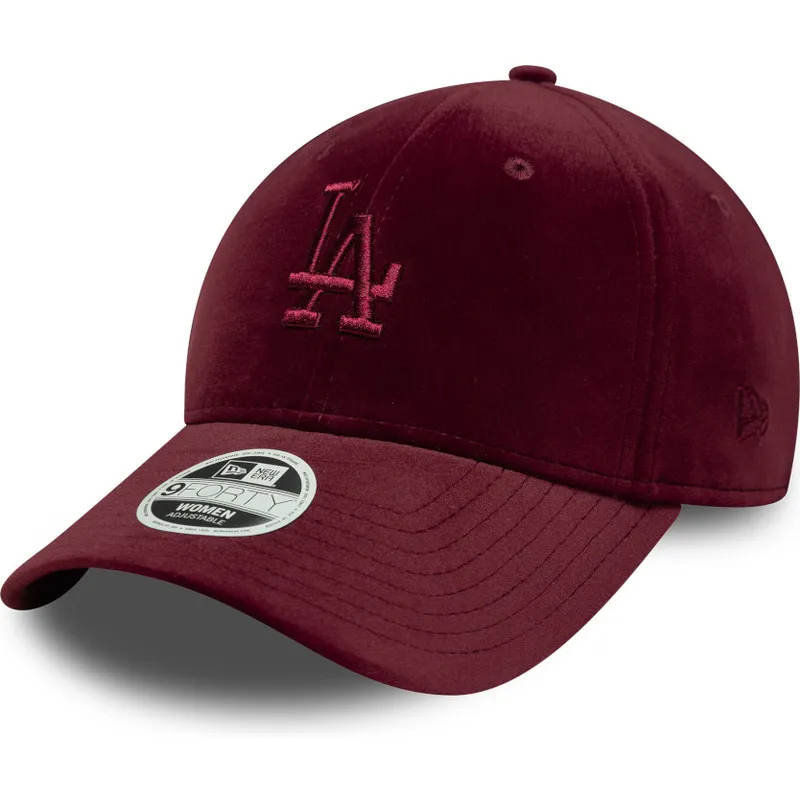 mutsid-kumer-punane-reguleeritav-9forty-velour-los-angeles-dodgers-mlb-new-era