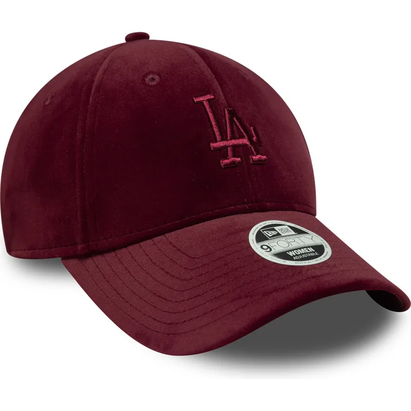 mutsid-kumer-punane-reguleeritav-9forty-velour-los-angeles-dodgers-mlb-new-era