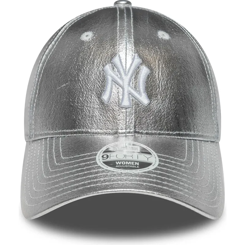 mutsid-kumer-hobedane-reguleeritav-plateada-9forty-metallic-new-york-yankees-mlb-new-era mutsid-kumer-hobedane-reguleeritav-plateada-9forty-metallic-new-york-yankees-mlb-new-era