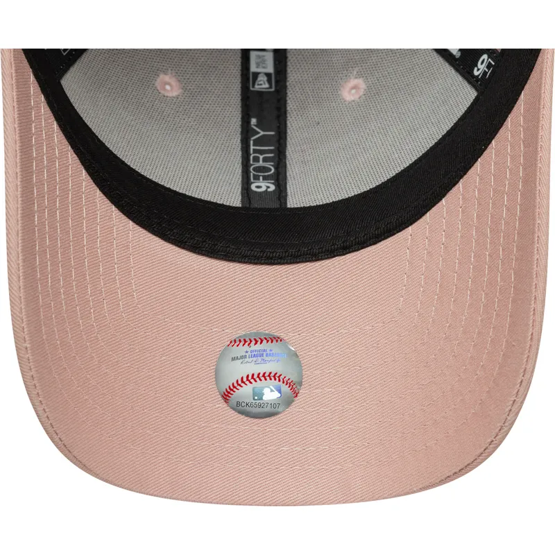 mutsid-kumer-roosa-reguleeritav-9forty-league-essential-los-angeles-dodgers-mlb-new-era
