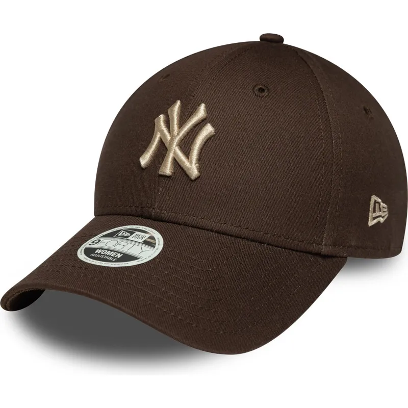 cap-kumer-brown-adjustable-strap-9forty-league-essential-new-york-yankees-mlb-new-era