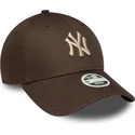 cap-kumer-brown-adjustable-strap-9forty-league-essential-new-york-yankees-mlb-new-era