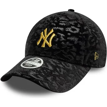 Mütsid kumer must reguleeritav 9FORTY Leo Velour Metallic New York Yankees MLB New Era
