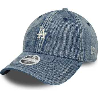 Mütsid kumer sinine reguleeritav 9TWENTY Denim Los Angeles Dodgers MLB New Era