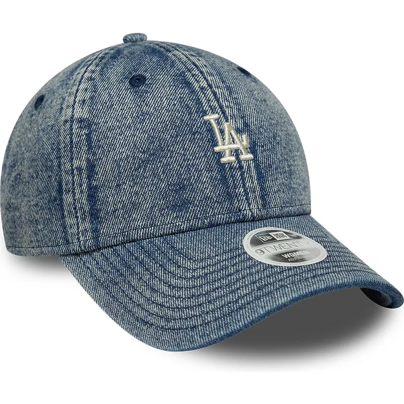 mutsid-kumer-sinine-reguleeritav-9twenty-denim-los-angeles-dodgers-mlb-new-era