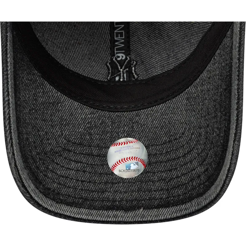 mutsid-kumer-must-reguleeritav-9twenty-denim-new-york-yankees-mlb-new-era
