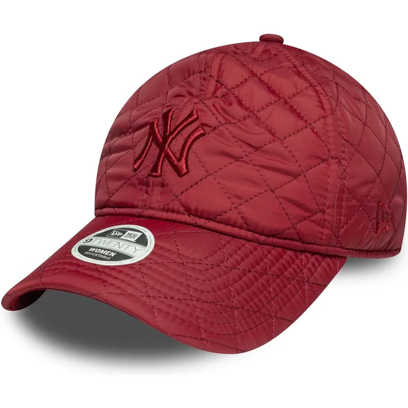 mutsid-kumer-punane-reguleeritav-9twenty-padded-new-york-yankees-mlb-new-era
