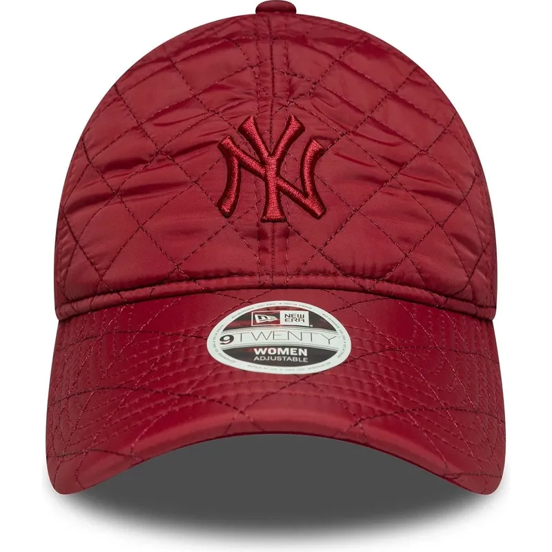 mutsid-kumer-punane-reguleeritav-9twenty-padded-new-york-yankees-mlb-new-era