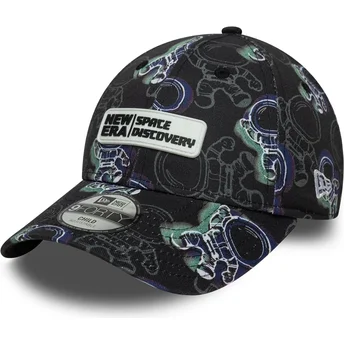 Cap kumer black adjustable strap lastele 9FORTY New Era