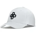 oblack-curved-brim-baseball-peach-obl042-white-adjustable-cap
