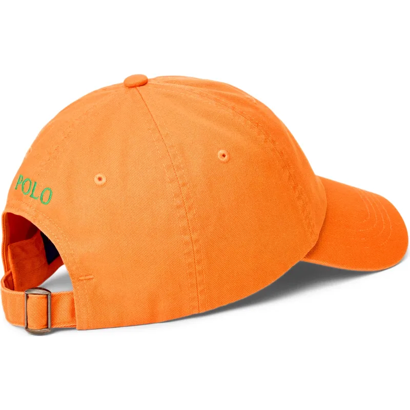 mutsid-kumer-oranz-reguleeritav-rihm-cotton-chino-classic-sport-polo-ralph-lauren