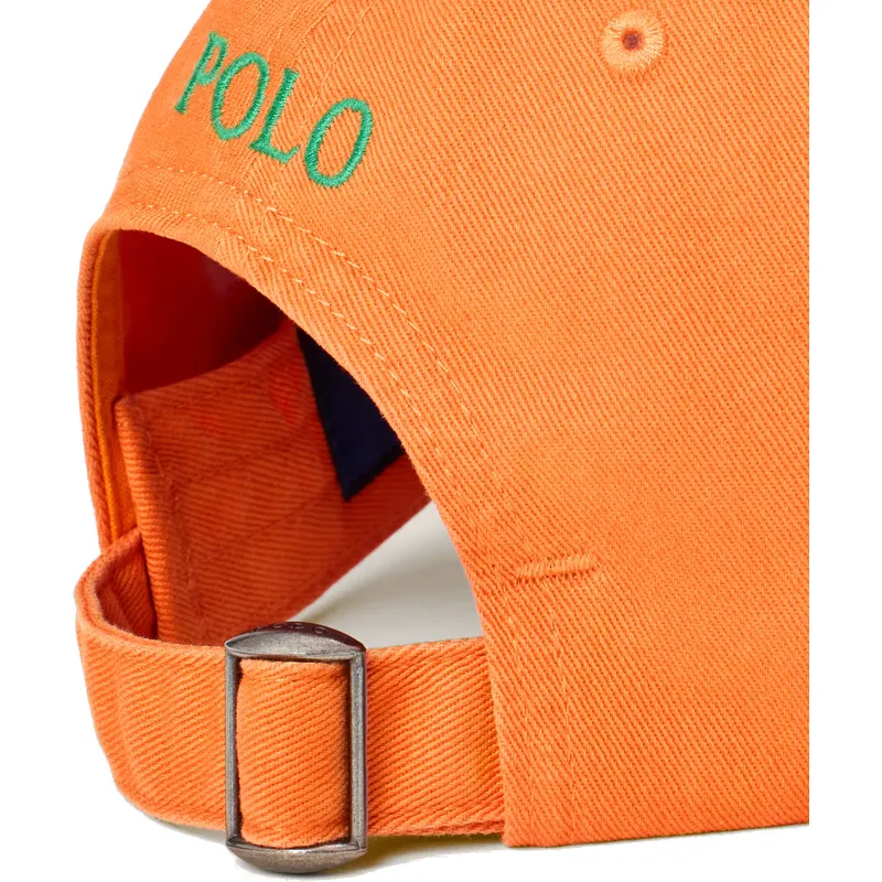 mutsid-kumer-oranz-reguleeritav-rihm-cotton-chino-classic-sport-polo-ralph-lauren