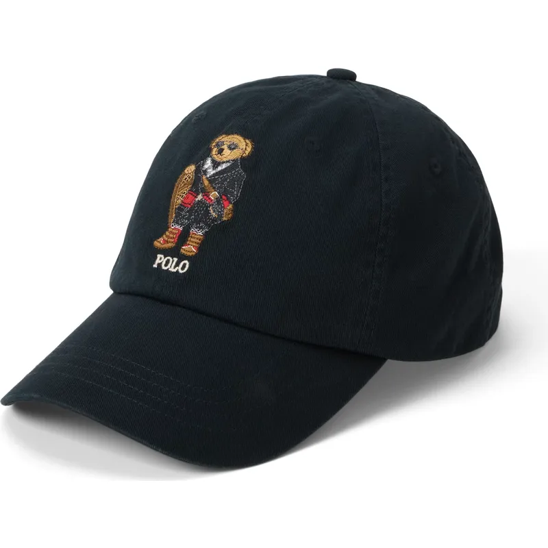 mutsid-kumer-must-reguleeritav-classic-sport-holiday-bear-polo-ralph-lauren