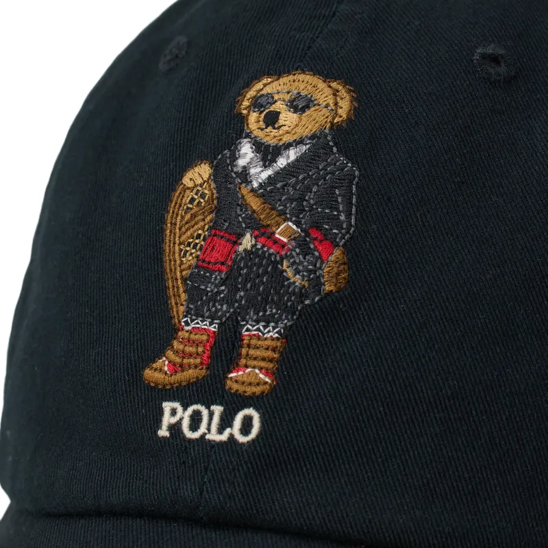 mutsid-kumer-must-reguleeritav-classic-sport-holiday-bear-polo-ralph-lauren