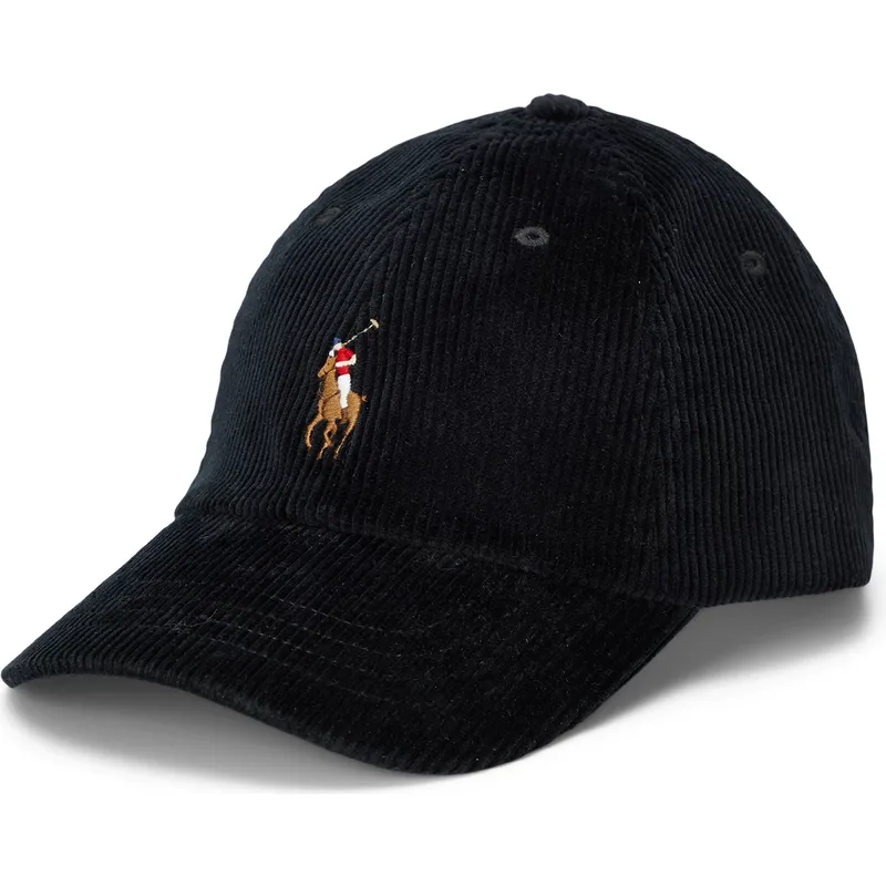 mutsid-kumer-must-reguleeritav-classic-sport-corduroy-polo-ralph-lauren