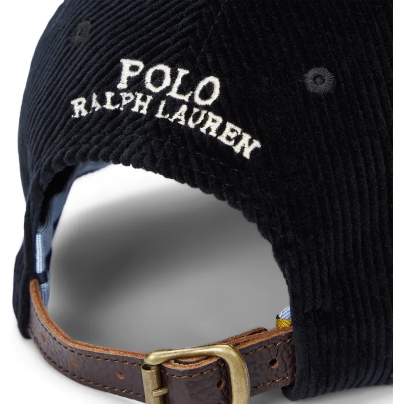 mutsid-kumer-must-reguleeritav-classic-sport-corduroy-polo-ralph-lauren