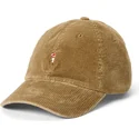 mutsid-kumer-pruun-reguleeritav-classic-sport-corduroy-polo-ralph-lauren