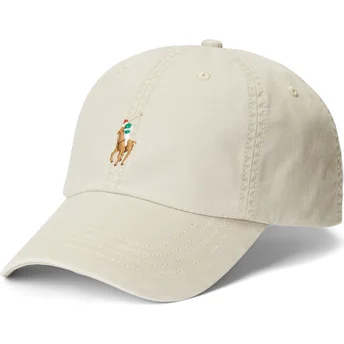 Mütsid kumer beež reguleeritav Classic Sport Stretch Cotton Twill Polo Ralph Lauren