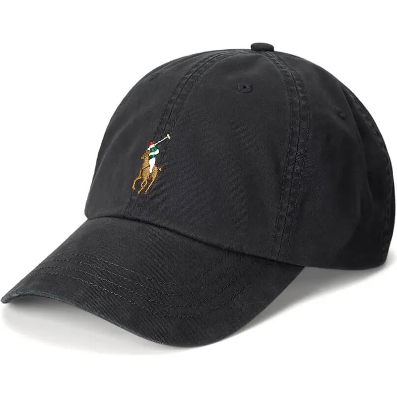 mutsid-kumer-must-reguleeritav-classic-sport-stretch-cotton-twill-polo-ralph-lauren