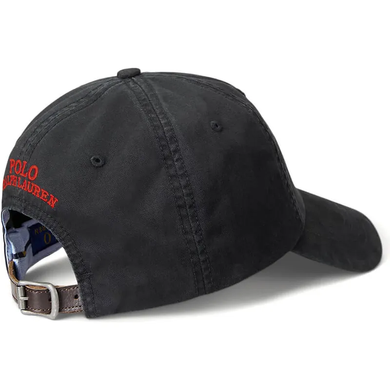 mutsid-kumer-must-reguleeritav-classic-sport-stretch-cotton-twill-polo-ralph-lauren