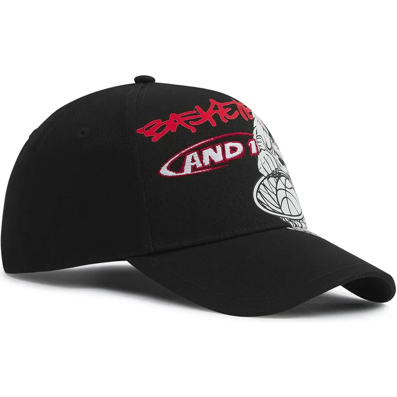 cap-kumer-black-snapback-and1